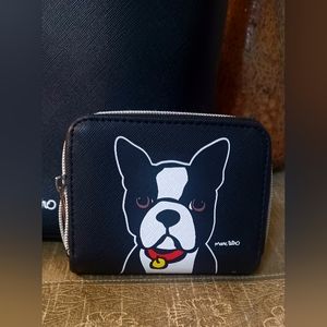 Marc Tatro Boston Terrier Collectors Change Wallet $15